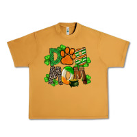 Peanut Butter St. Patricks Dog Mom Urban Heavy Tee - FaDigitalArtStudio