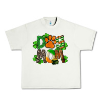 Pistachio St. Patricks Dog Mom Urban Heavy Tee - FaDigitalArtStudio