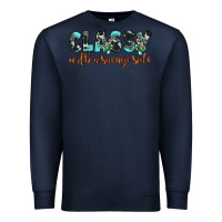 Navy classy with a savage side Premium Sweatshirt - JahusDesignShop