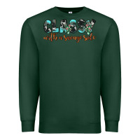Sports Green classy with a savage side Premium Sweatshirt - JahusDesignShop