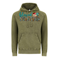 Vintage Olive blessed teacher Vintage Hoodie - BundleAndBundleShop