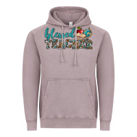 Vintage Zinc blessed teacher Vintage Hoodie - BundleAndBundleShop
