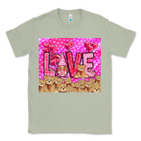 Matcha Love gnome with bear tumbler Valentine's Day Classic Tee - HowdyJamesFarm