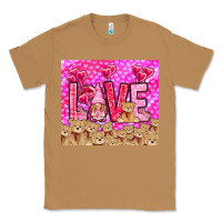 Toasted Coconut Love gnome with bear tumbler Valentine's Day Classic Tee - HowdyJamesFarm
