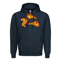 Navy nuggets Zipper Hoodie - AdoDesignShop
