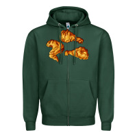 Sports Green nuggets Zipper Hoodie - AdoDesignShop