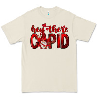 Bone Hey there Cupid Valentine's Day Premium Tee - HowdyJamesFarm