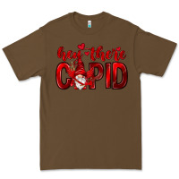 Cacao Hey there Cupid Valentine's Day Premium Tee - HowdyJamesFarm