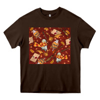 Chocolate Brown wizard items with glitter Heavy Core Tee - TumblerDesignByShophia
