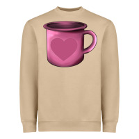 Mushroom Valentine's Day heart mug Heavyweight Sweatshirt - AdoDesignShop