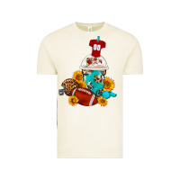 Vintage Arctic Football Frappe Coffee Vintage Tee - FaDigitalArtStudio