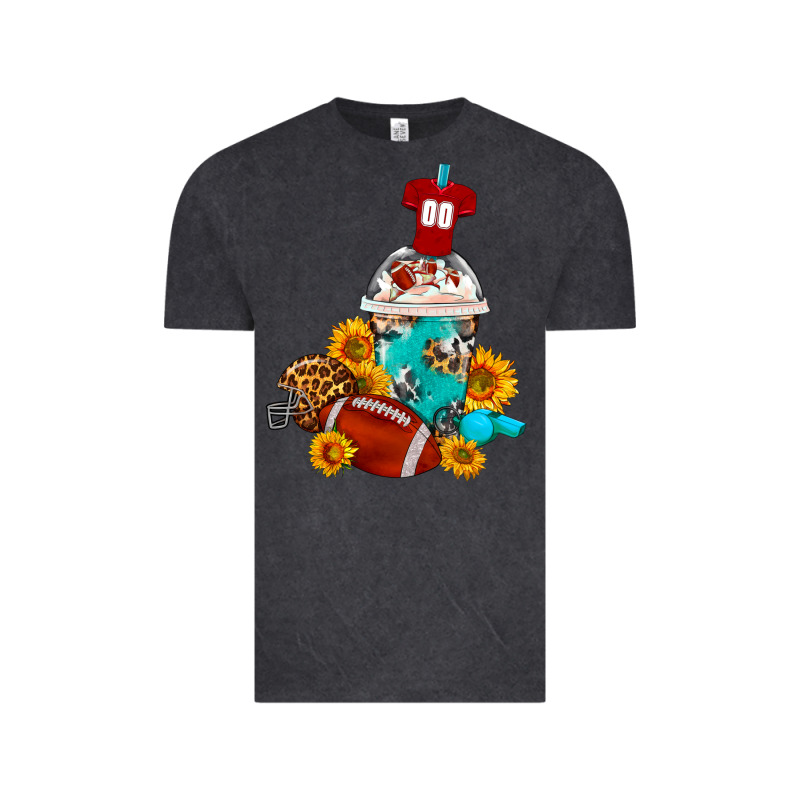Football Frappe Coffee Vintage Tee by FaDigitalArtStudio | Teevron