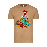 Vintage Camel Football Frappe Coffee Vintage Tee - FaDigitalArtStudio
