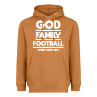 Meerkat god family football christian faith shirt Heavyweight Hoodie - baoMotion
