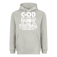 Moon Dust god family football christian faith shirt Heavyweight Hoodie - baoMotion