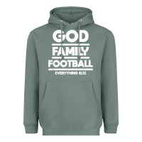 Sage god family football christian faith shirt Heavyweight Hoodie - baoMotion