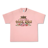 Salmon i am the cool mom Urban Heavy Tee - FaDigitalArtStudio