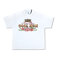 White i am the cool mom Urban Heavy Tee - FaDigitalArtStudio