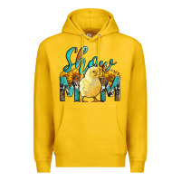 Lemon Western Show Mom Baby Chick Premium Hoodie - LillyAllenDesigns
