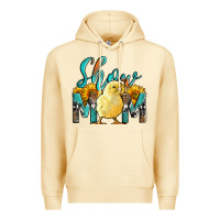 Pina Colada Western Show Mom Baby Chick Premium Hoodie - LillyAllenDesigns