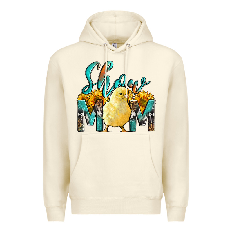 Western Show Mom Baby Chick Premium Hoodie by LillyAllenDesigns | Teevron