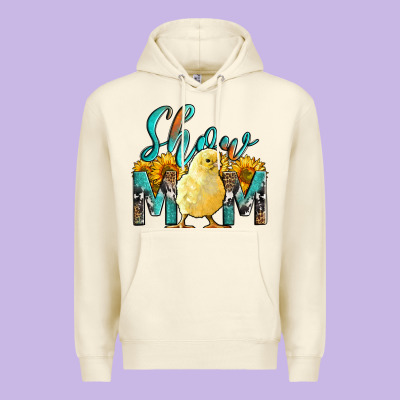 Western Show Mom Baby Chick Premium Hoodie Designed By Lillyallendesigns
