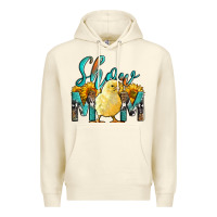 Sandshell Western Show Mom Baby Chick Premium Hoodie - LillyAllenDesigns