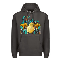 Smoke Western Show Mom Baby Chick Premium Hoodie - LillyAllenDesigns