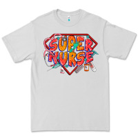 Dove Grey super nurse Premium Tee - CowGirlArtShop