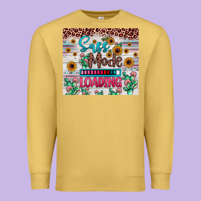 Sass Mode Loading Premium Sweatshirt Designed By Jahusdesignshop