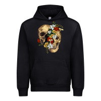 Black nature skull Urban Hoodie - RanaPortraitStore