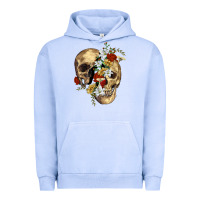 Pigment Grape Ice nature skull Urban Hoodie - RanaPortraitStore
