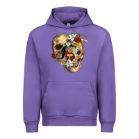 Tulip nature skull Urban Hoodie - RanaPortraitStore
