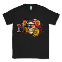 Black american mom skull Classic Tee - CowGirlArtShop