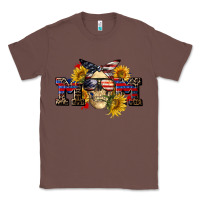 Chestnut american mom skull Classic Tee - CowGirlArtShop