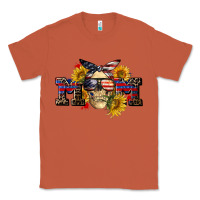 Copper american mom skull Classic Tee - CowGirlArtShop