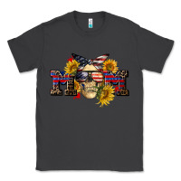 Smoke american mom skull Classic Tee - CowGirlArtShop