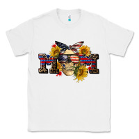 White american mom skull Classic Tee - CowGirlArtShop