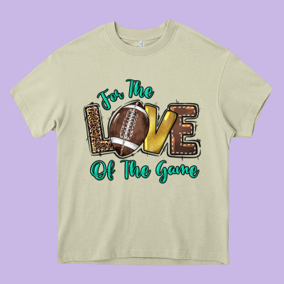 For The Love Of The Game Heavy Core Tee Designed By Howdyjamesfarm