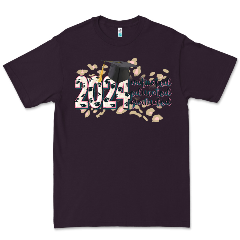 2024 Motivated Educated Graduated Premium Tee by CowGirlArtShop | Teevron