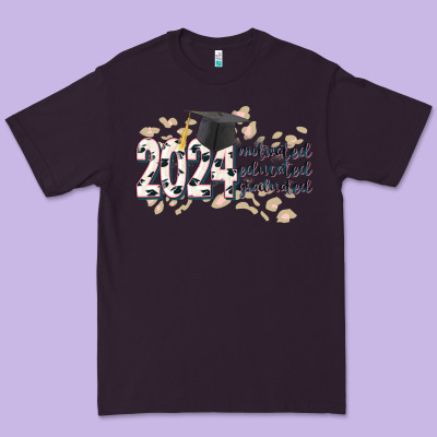 2024 Motivated Educated Graduated Premium Tee Designed By Cowgirlartshop