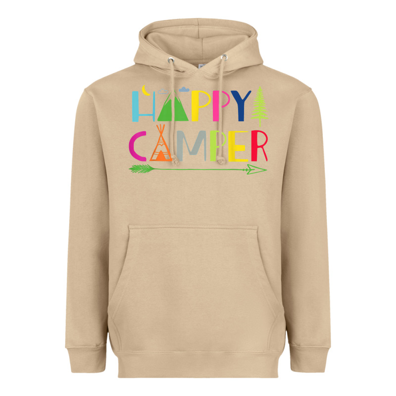 Camping Arrow Camper Happy Summer Camp Camping Kids 635 Heavyweight Hoodie by baoMotion | Teevron