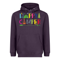 Plum camping arrow camper happy summer camp camping kids 635 Heavyweight Hoodie - baoMotion