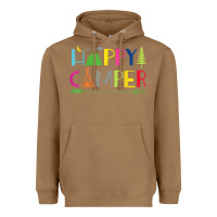 Toasted Coconut camping arrow camper happy summer camp camping kids 635 Heavyweight Hoodie - baoMotion