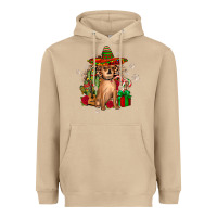 Mushroom Chihuahua Christmas Heavyweight Hoodie - JahusDesignShop
