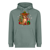 Sage Chihuahua Christmas Heavyweight Hoodie - JahusDesignShop