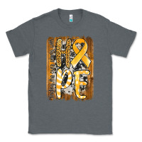 Charcoal Heather finding the cure starts with hope childhood cancer awareness  with bac Classic Tee - Jasminsmagicworld
