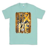 Seafoam finding the cure starts with hope childhood cancer awareness  with bac Classic Tee - Jasminsmagicworld