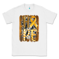 White finding the cure starts with hope childhood cancer awareness  with bac Classic Tee - Jasminsmagicworld