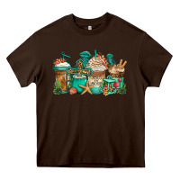Chocolate Brown jesus is my anchor coffee cups Heavy Core Tee - Jasminsmagicworld